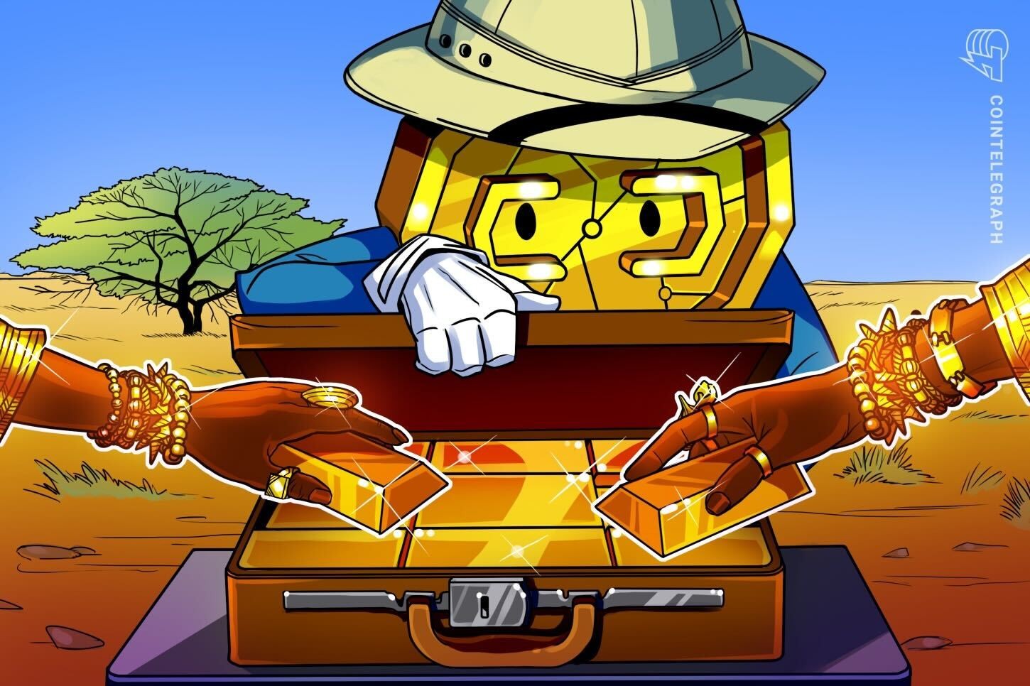 ジンバブエ、金裏付けるデジタル通貨を販売するための価格を設定