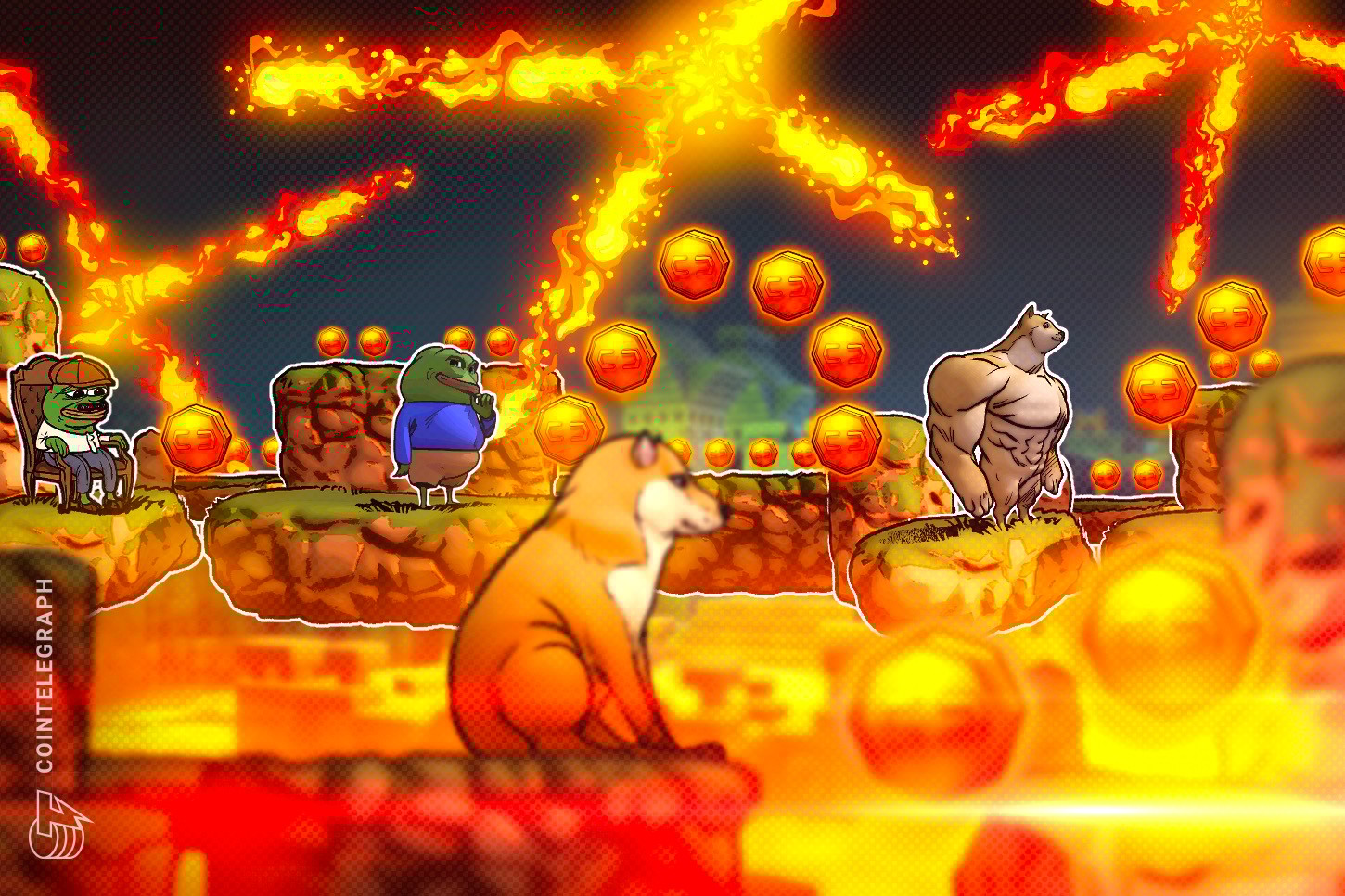 Pepecoin (PEPE) vs. Dogecoin (DOGE): 'flippening' all'orizzonte?