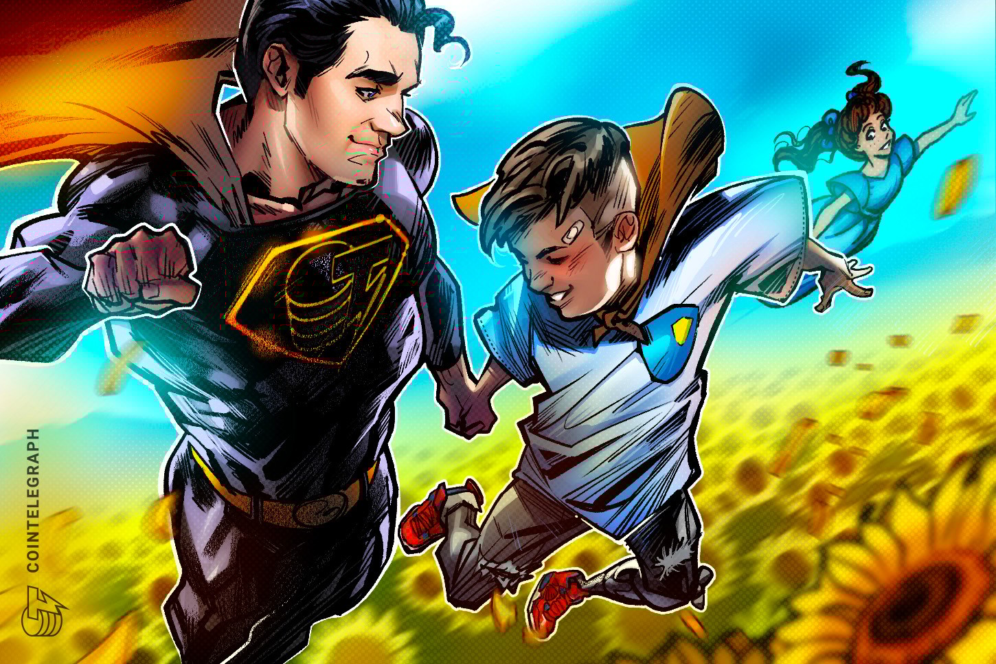 ¡Dona criptomonedas a Ucrania! Arranca la campaña Children of Heroes