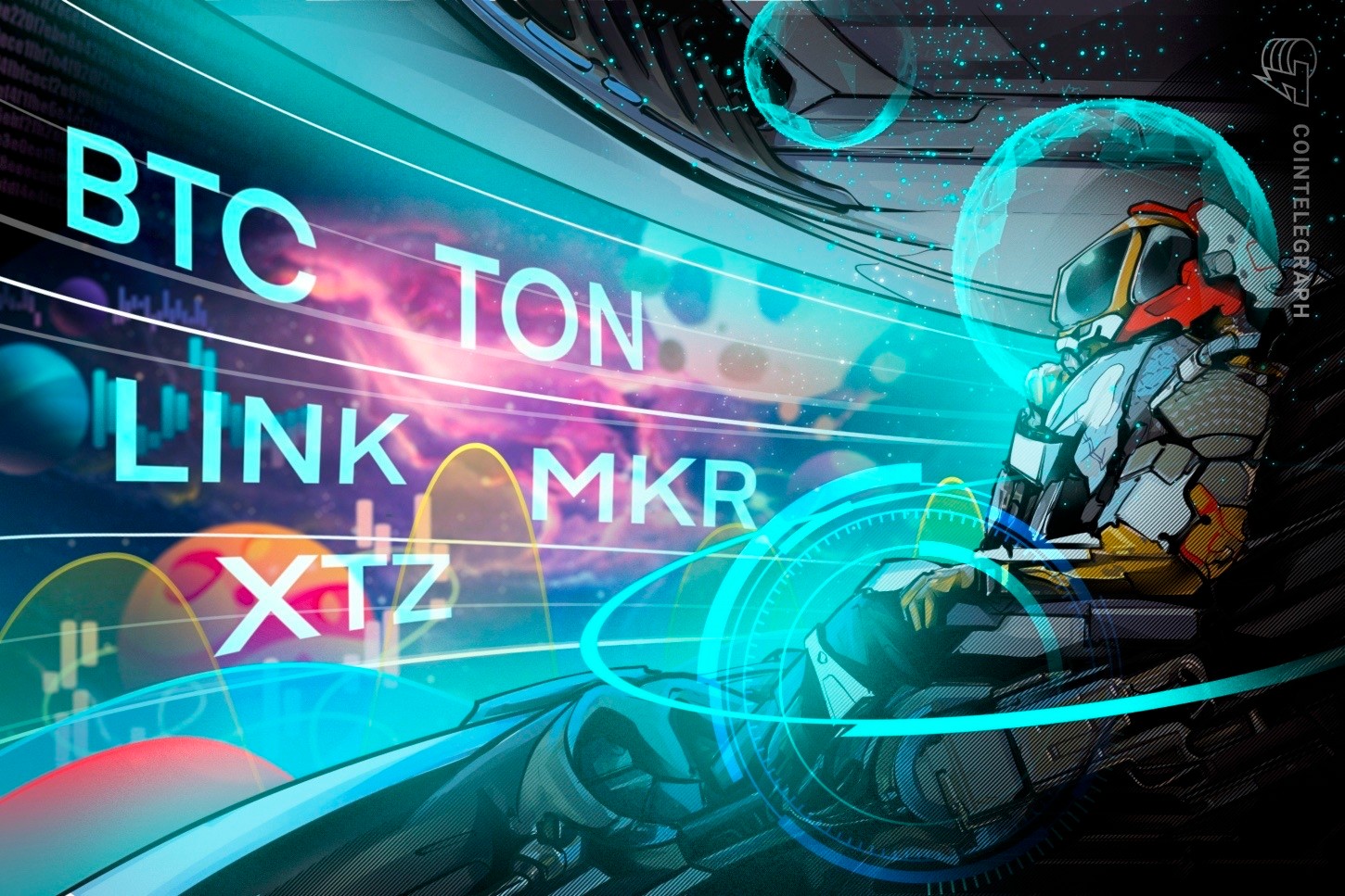 Bitcoin se mantiene en su rango, pero con menos volatilidad, ¿le seguirán TON, LINK, MKR y XTZ?