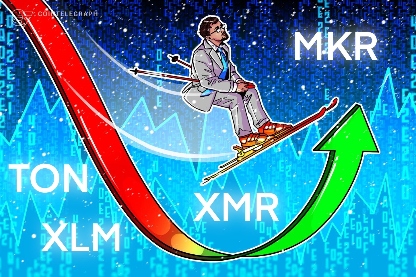TON, XLM, XMR y MKR podrían atraer compradores si Bitcoin supera los USD 26,500