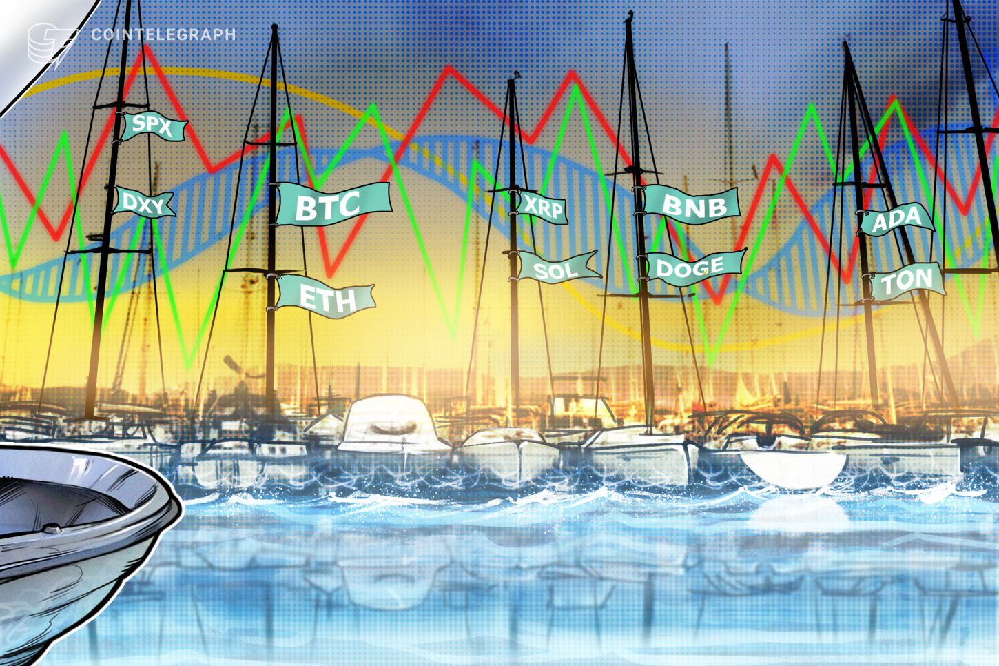 Análise de preços 30/10: SPX, DXY, BTC, ETH, BNB, XRP, SOL, ADA, DOGE, TON