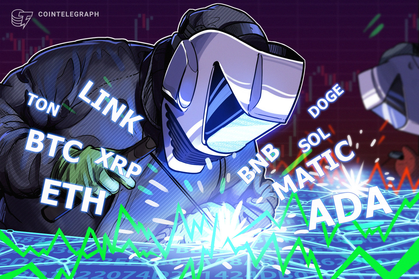 Análise de preços 25/10: BTC, ETH, BNB, XRP, SOL, ADA, DOGE, TON, LINK, MATIC