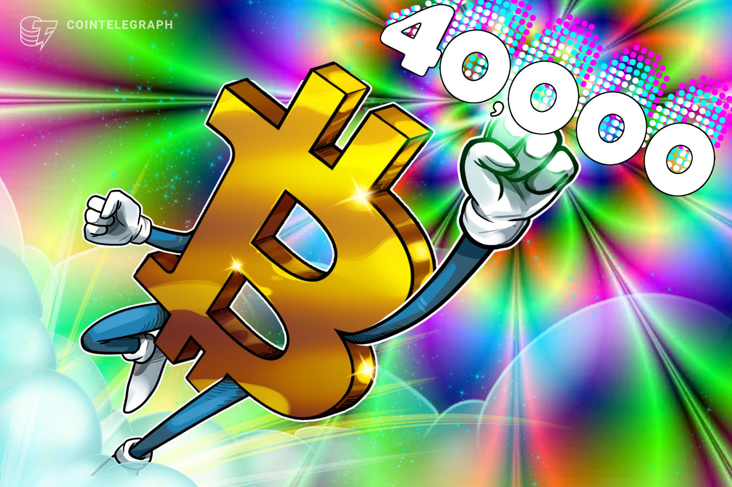 Bitcoin supera los USD 40,000 por primera vez en 19 meses