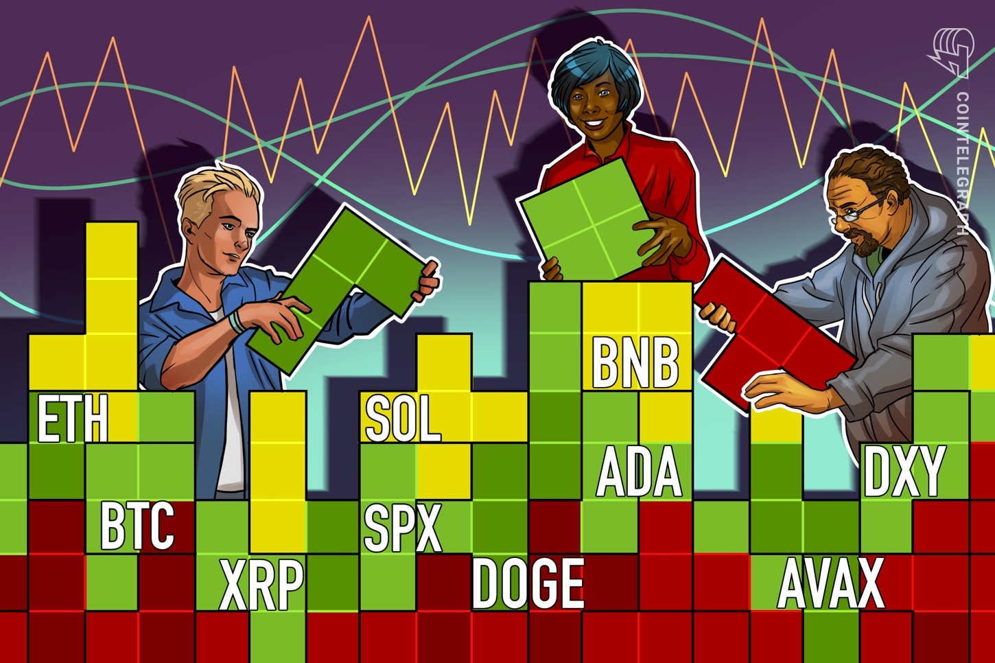 Análisis de precios del 1 de enero: SPX, DXY, BTC, ETH, BNB, SOL, XRP, ADA, AVAX, DOGE
