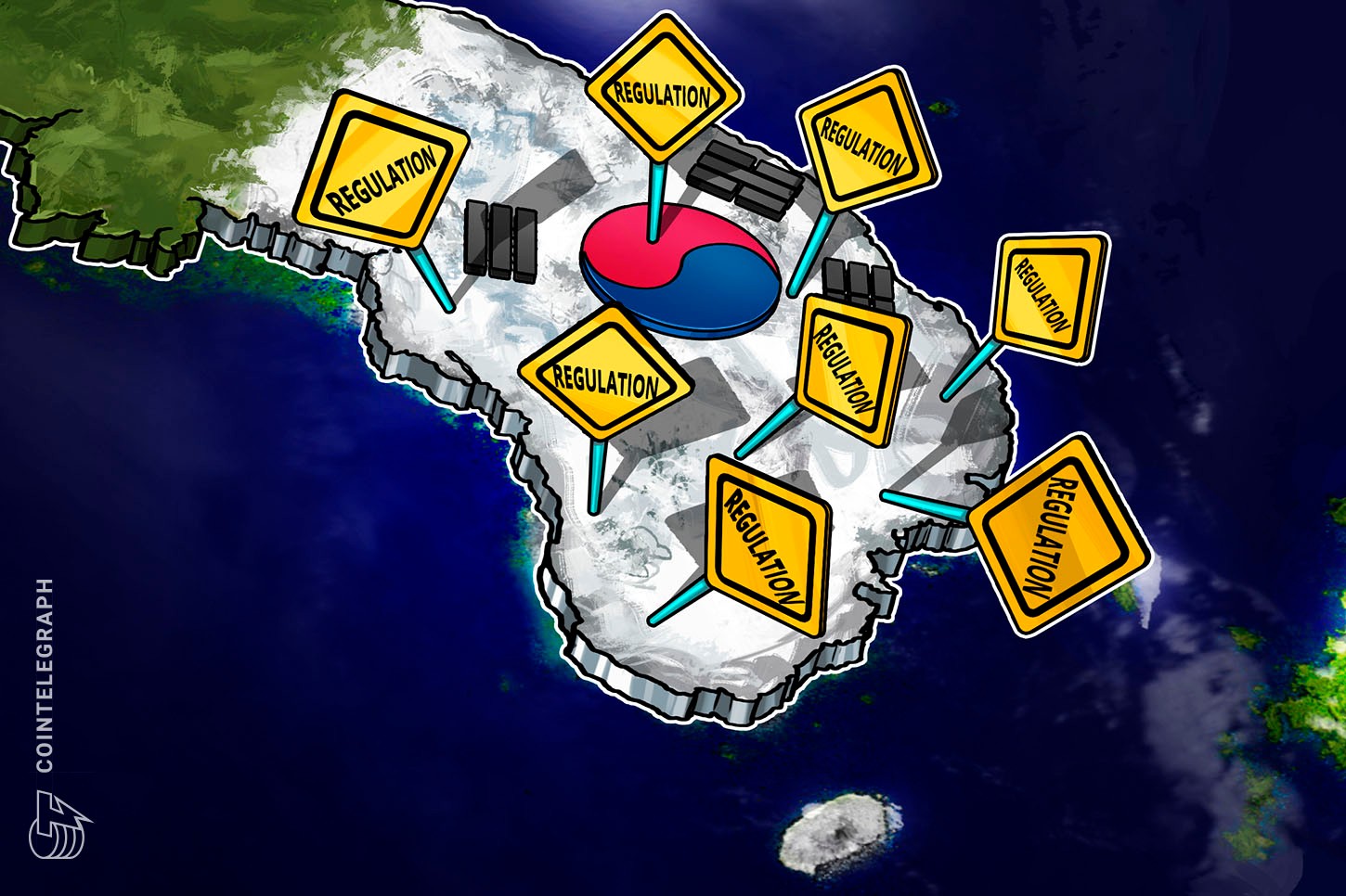 Regulador surcoreano advierte contra trading de ETF de BTC en EEUU