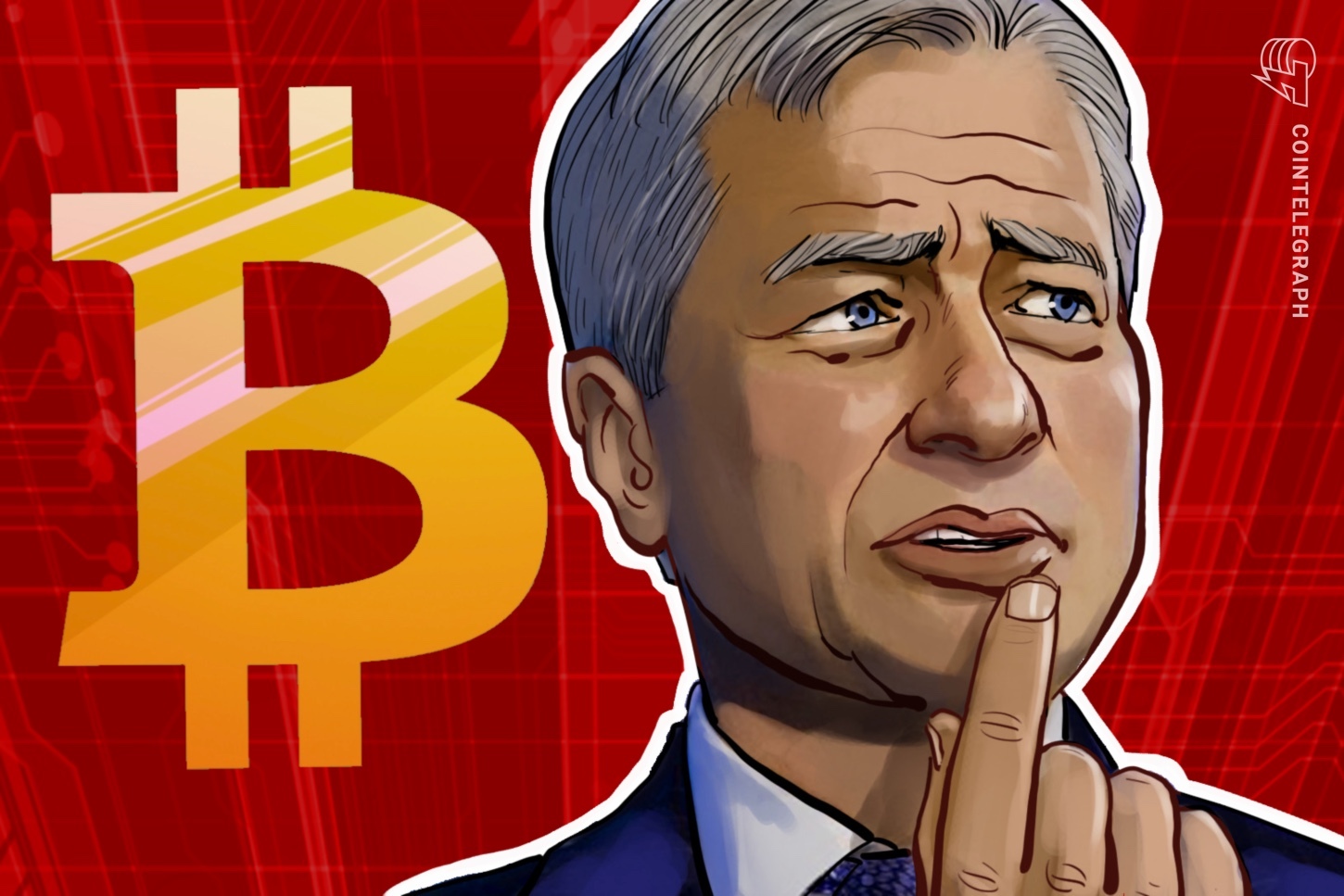 JPMorgan CEO'su, Bitcoin'i topa tuttu