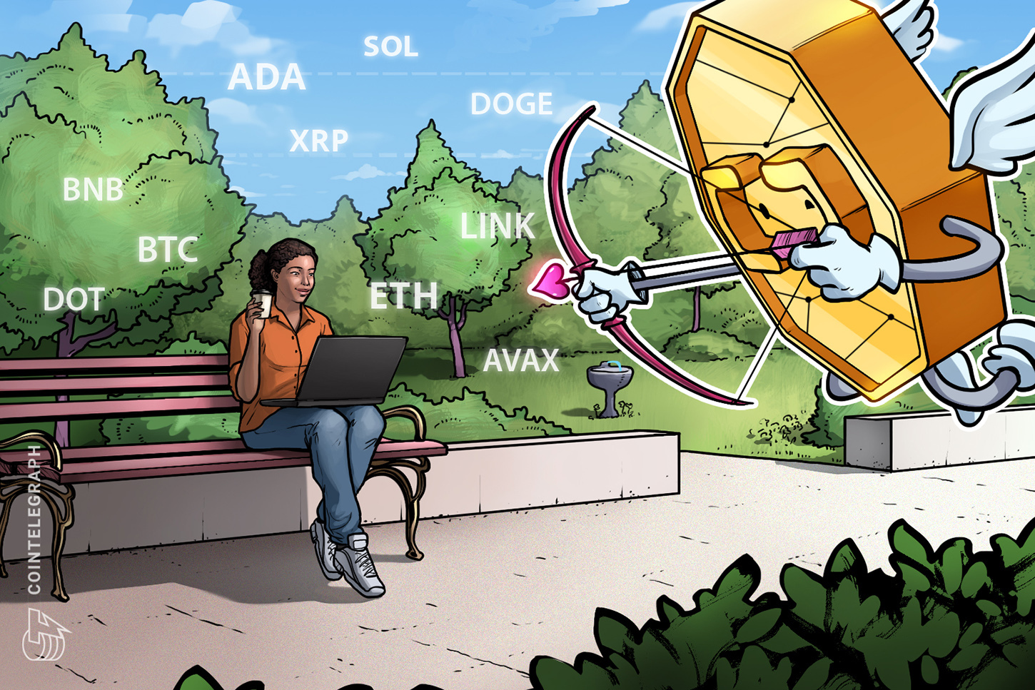 Análisis de precios al 14/2: BTC, ETH, SOL, BNB, XRP, ADA, AVAX, DOGE, LINK, DOT