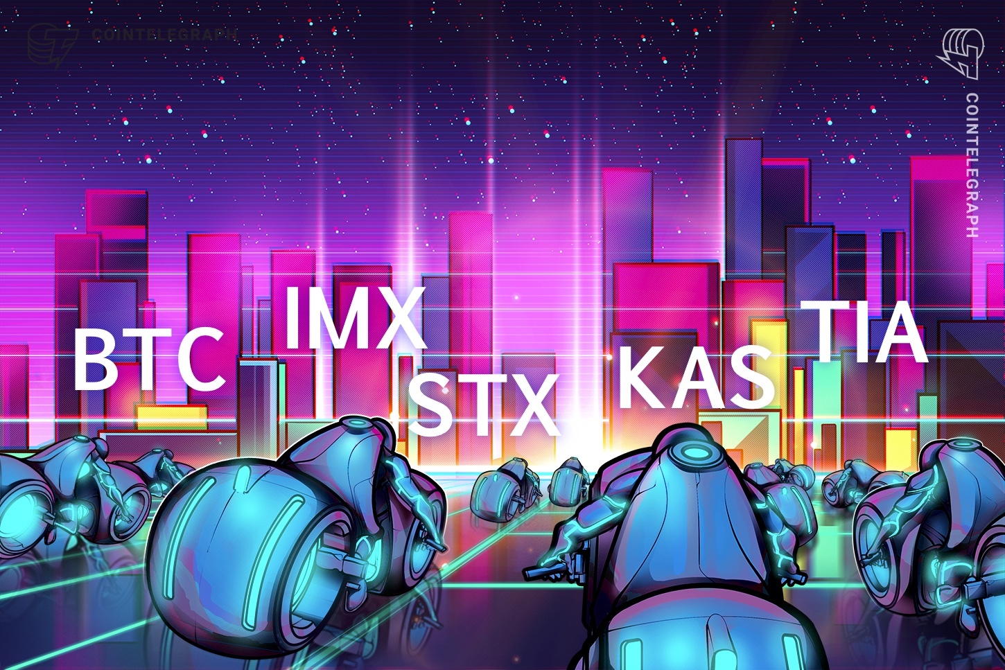 Bitcoin busca los USD 50K, lo que puede impulsar a IMX, KAS, TIA y STX