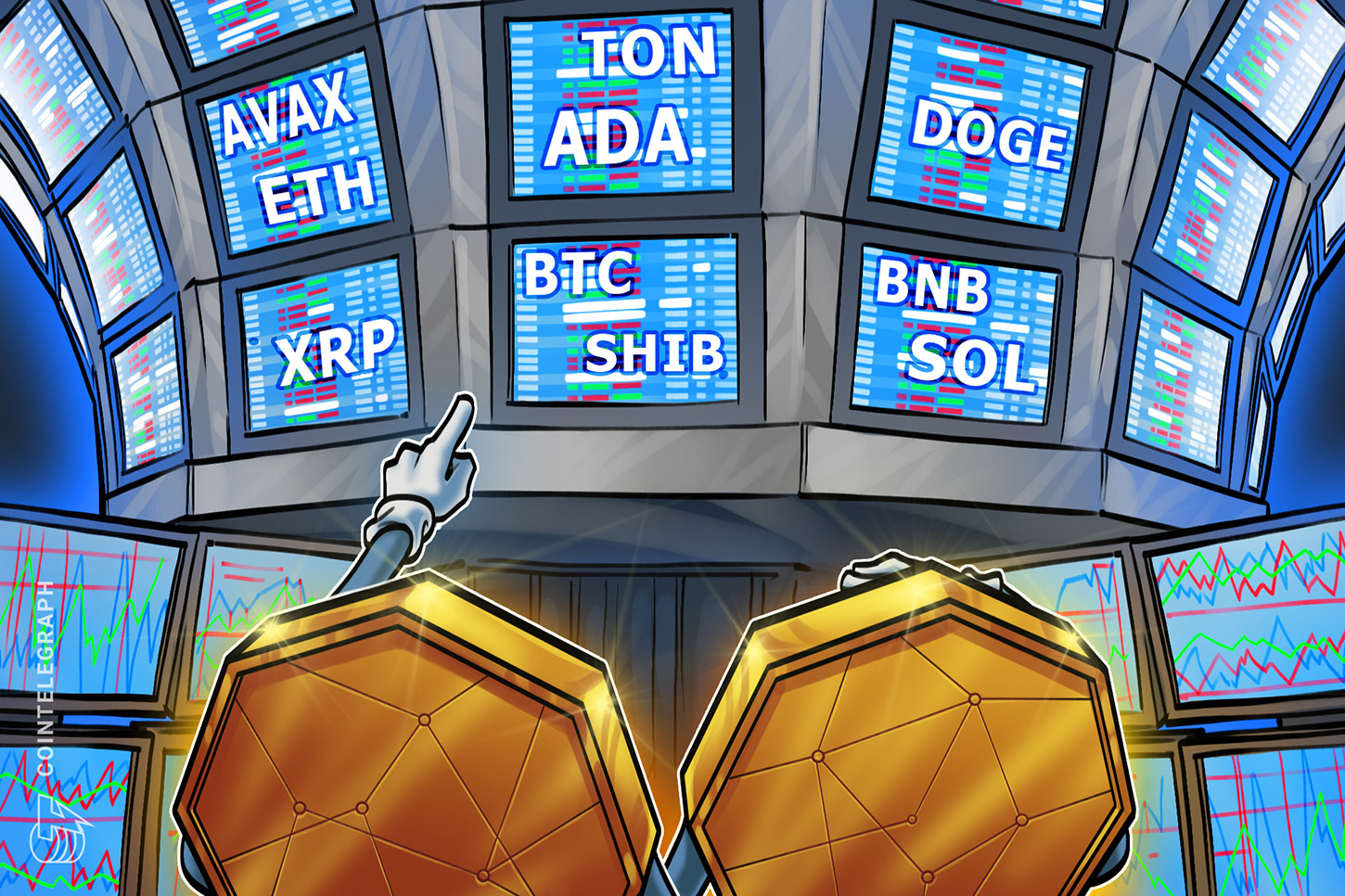 Análisis de precios del 12 de abril: BTC, ETH, BNB, SOL, XRP, DOGE, TON, ADA, AVAX, SHIB 