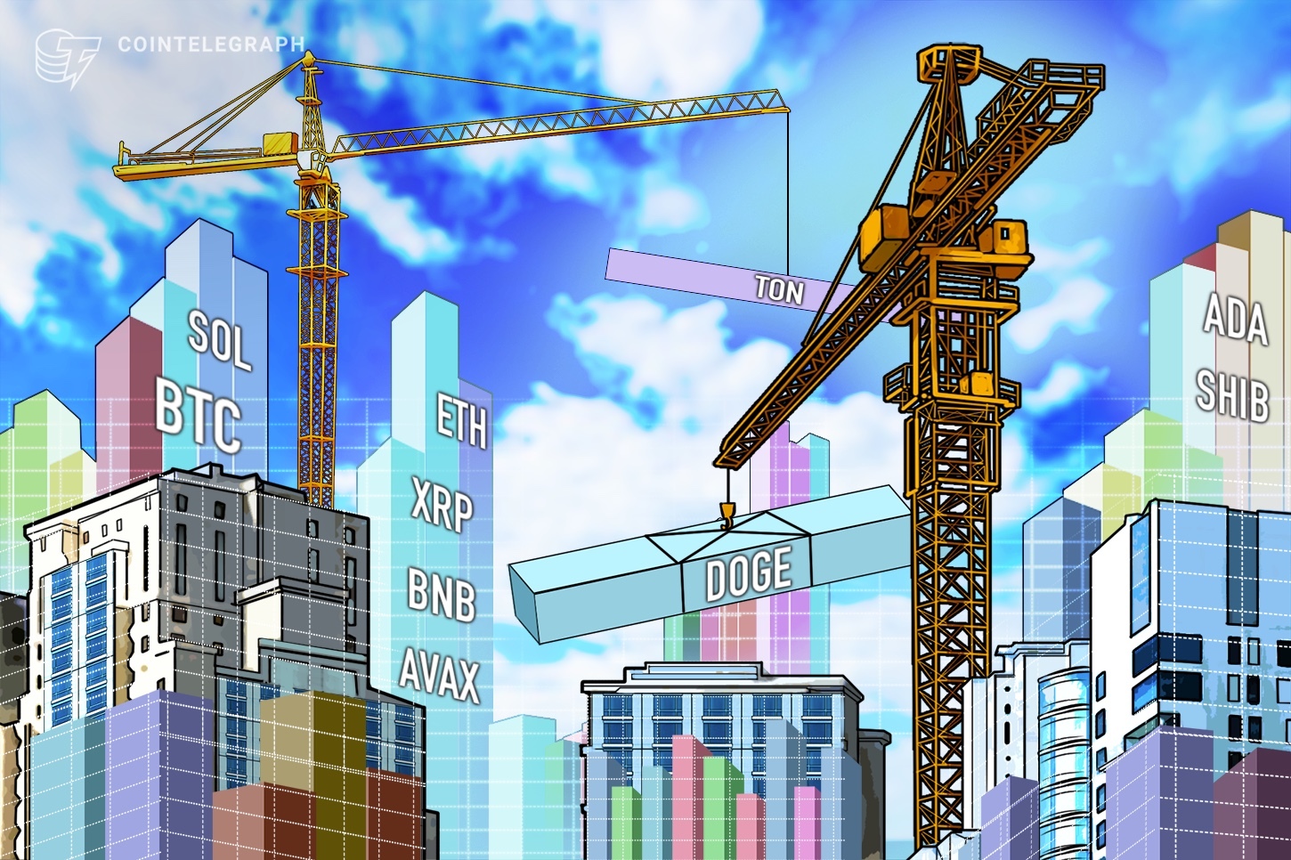 調整局面での防衛ラインは? 仮想通貨チャート分析:ビットコイン・イーサ・XRP(リップル)・ソラナ