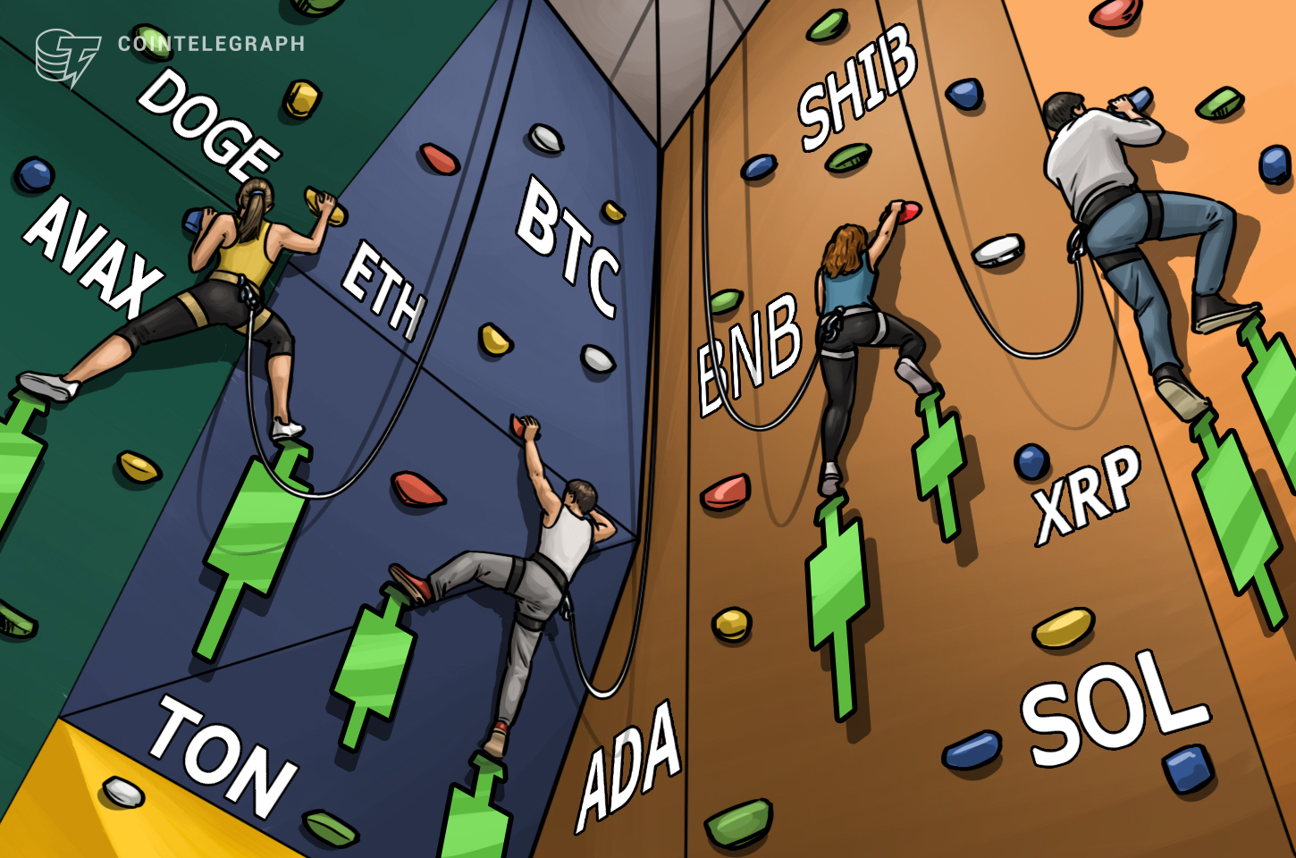 Análisis de precios al 12/6: BTC, ETH, BNB, SOL, XRP, DOGE, TON, SHIB, ADA, AVAX