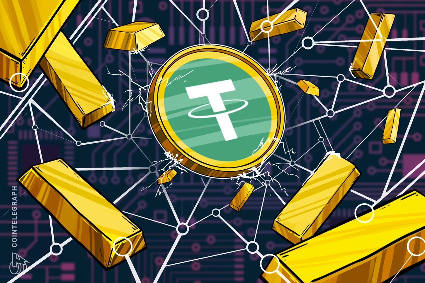 Tether lanzó Alloy, una stablecoin respaldada por oro anclada al dólar