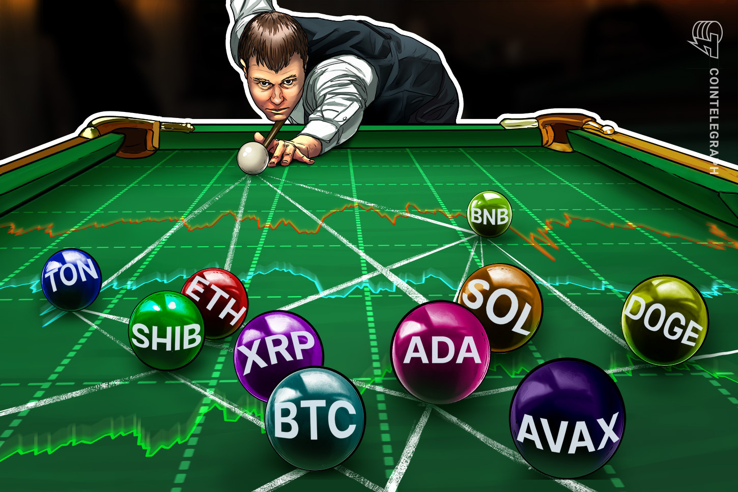 レンジ上抜けもまもなくか 仮想通貨チャート分析:ビットコイン・イーサ・XRP(リップル)・ソラナ