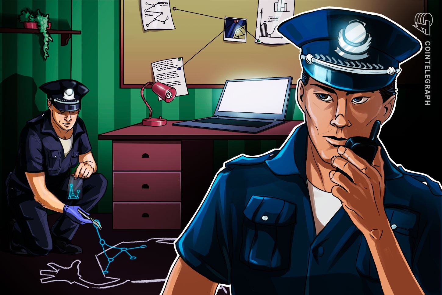 La policía de China detiene a 4 sospechosos de criptoestafas