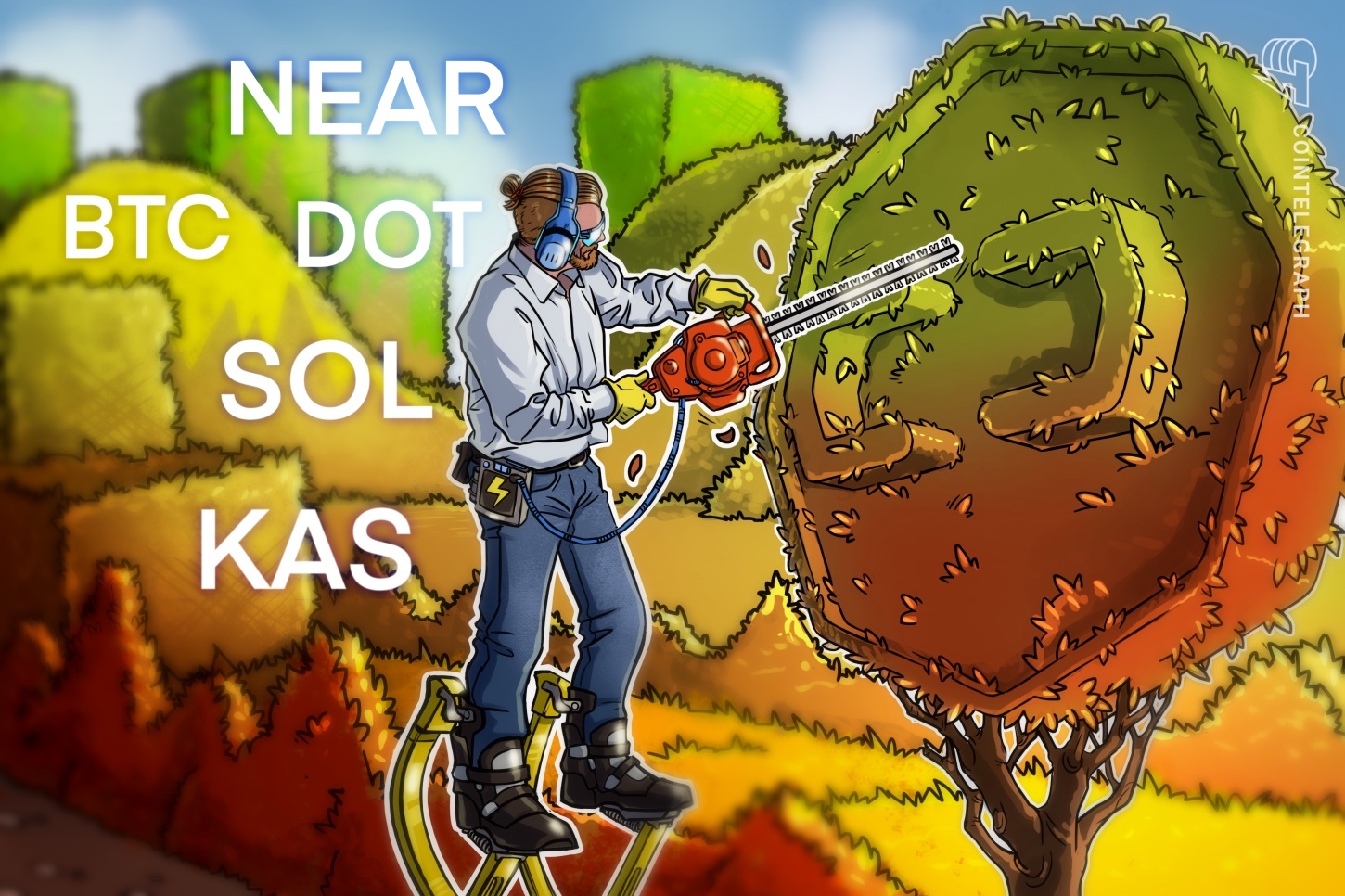 Recuperación de BTC se desvanece, pero SOL, DOT, NEAR y KAS podrían tener un repunte