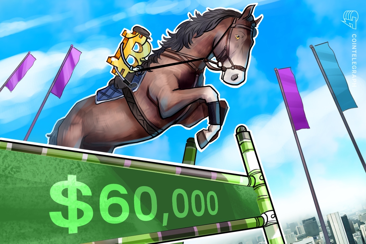 Precio de BTC alcanza un máximo de 10 días