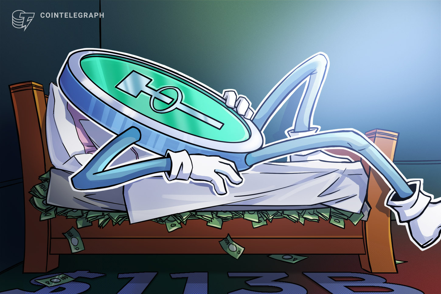 ステーブルコインの時価総額は1500億ドルに テザーは1130億ドルを超える