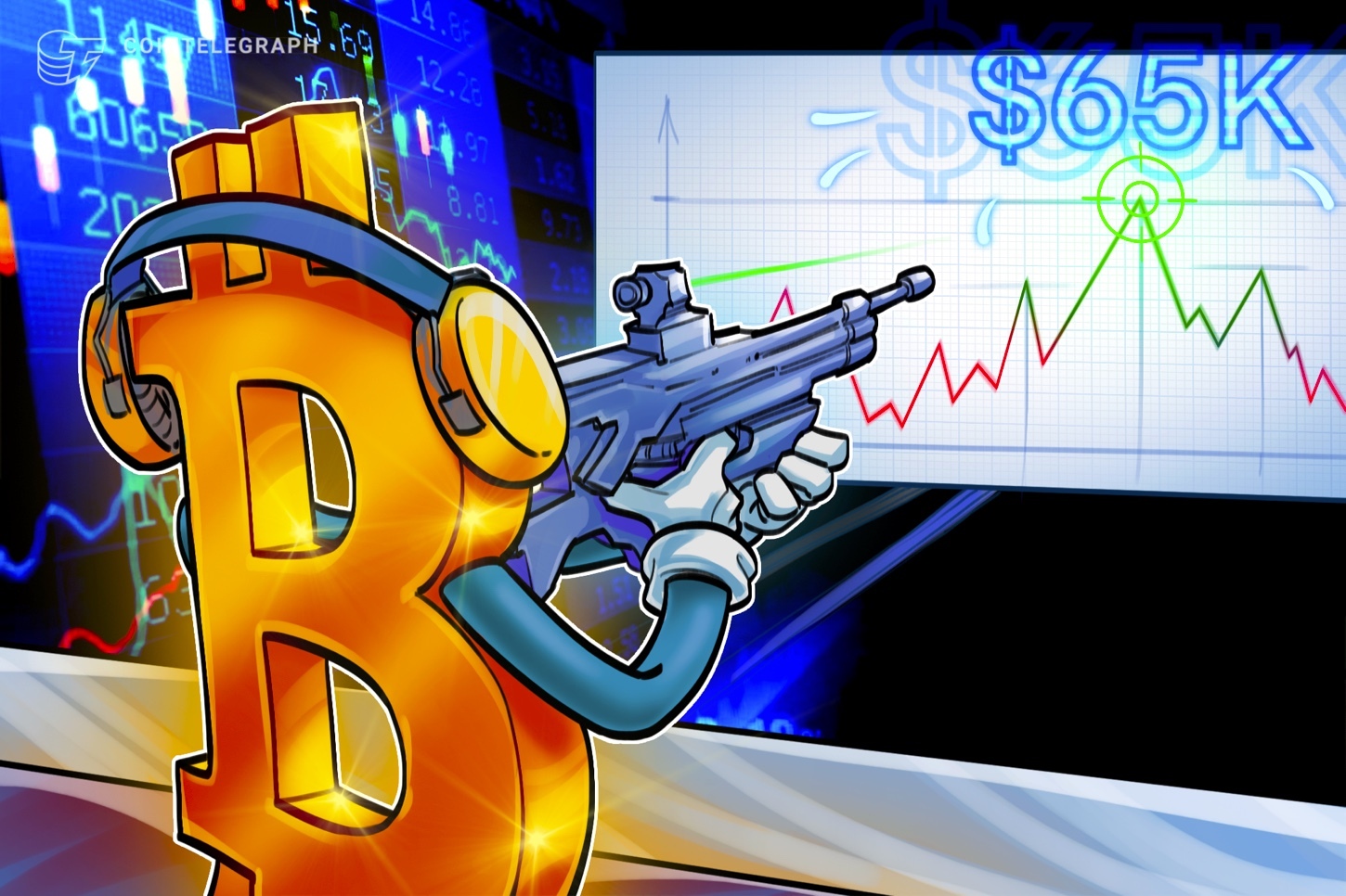 BTC price inches up with US stocks as Bitcoin bulls fight for $65K
