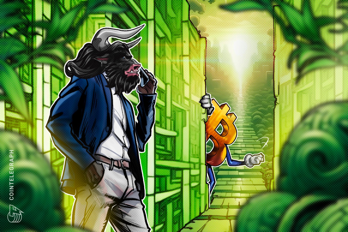 Precio de BTC alcanza línea alcista que previamente generó ganancias del 30%