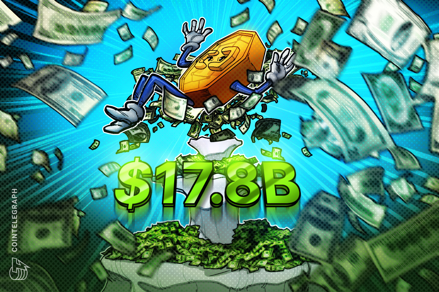 Bitcoin y Ether lideran las entradas de criptomonedas