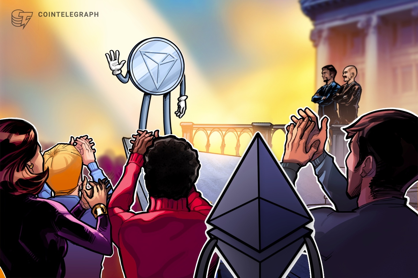 Ingresos de Tron superan los de Ethereum