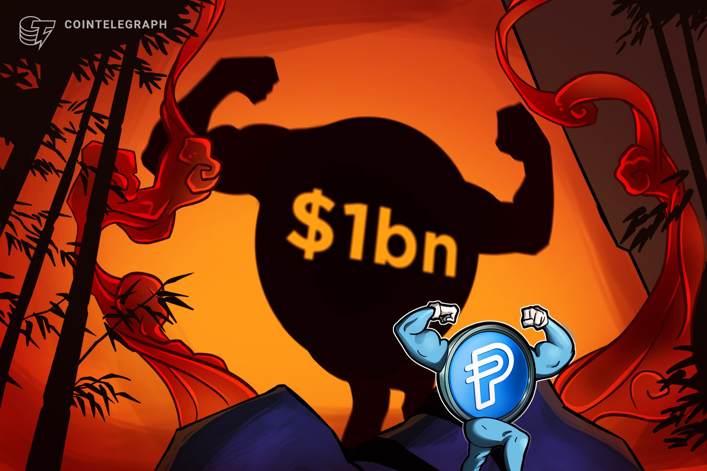 La stablecoin PYUSD de PayPal alcanzó una capitalización de mercado de mil millones de dólares