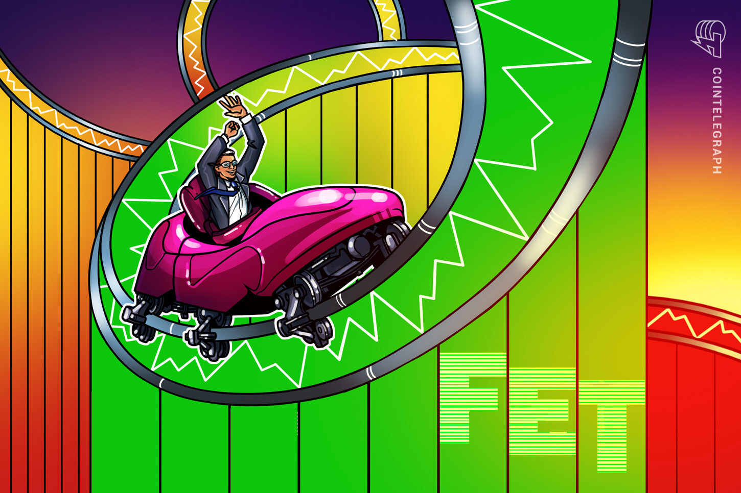 El mercado cripto bajó, pero FET y otros tokens de IA repuntaron