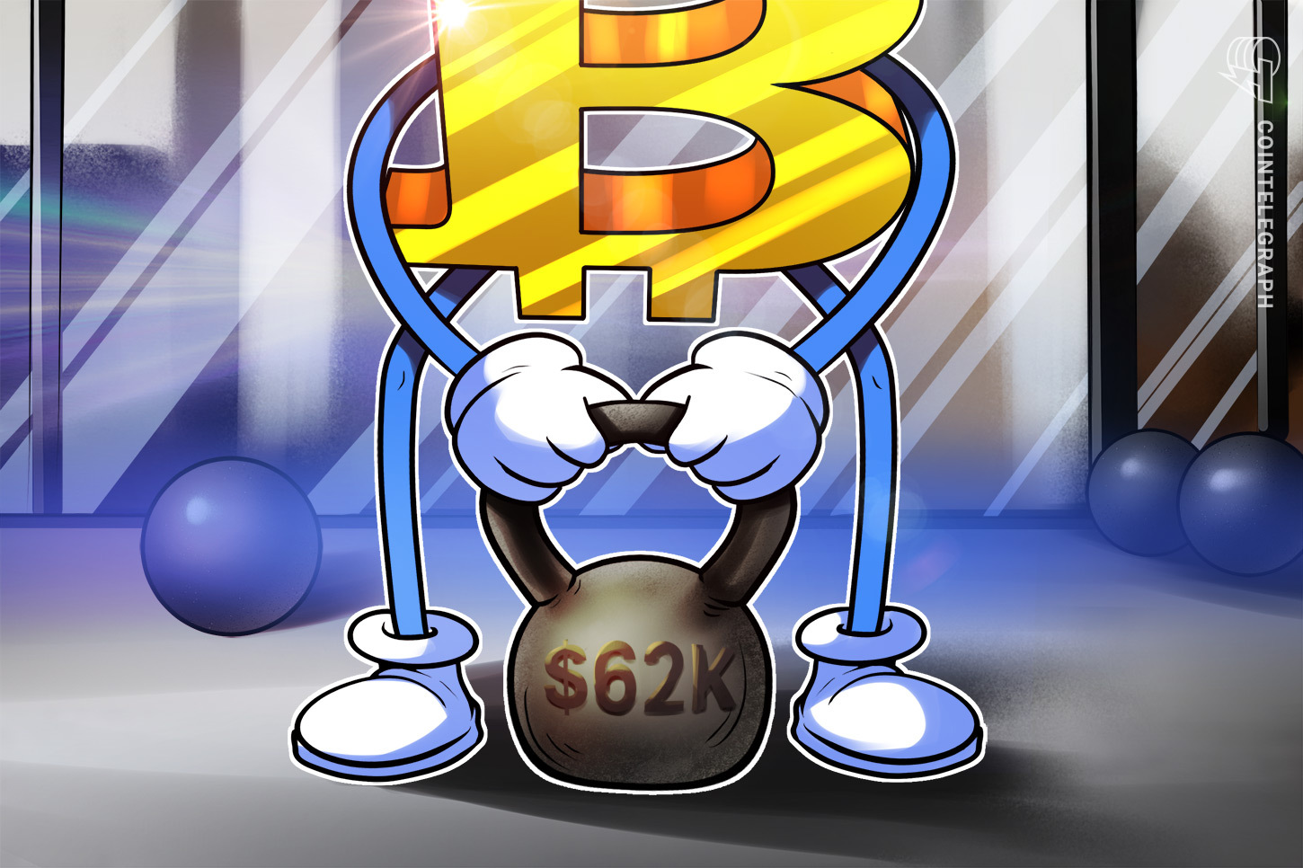 Precio de Bitcoin debe convertir en soporte los 62,000