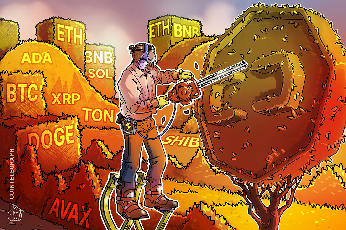 Análisis de precios del 7 de agosto: BTC, ETH, BNB, SOL, XRP, DOGE, TON, ADA, AVAX, SHIB