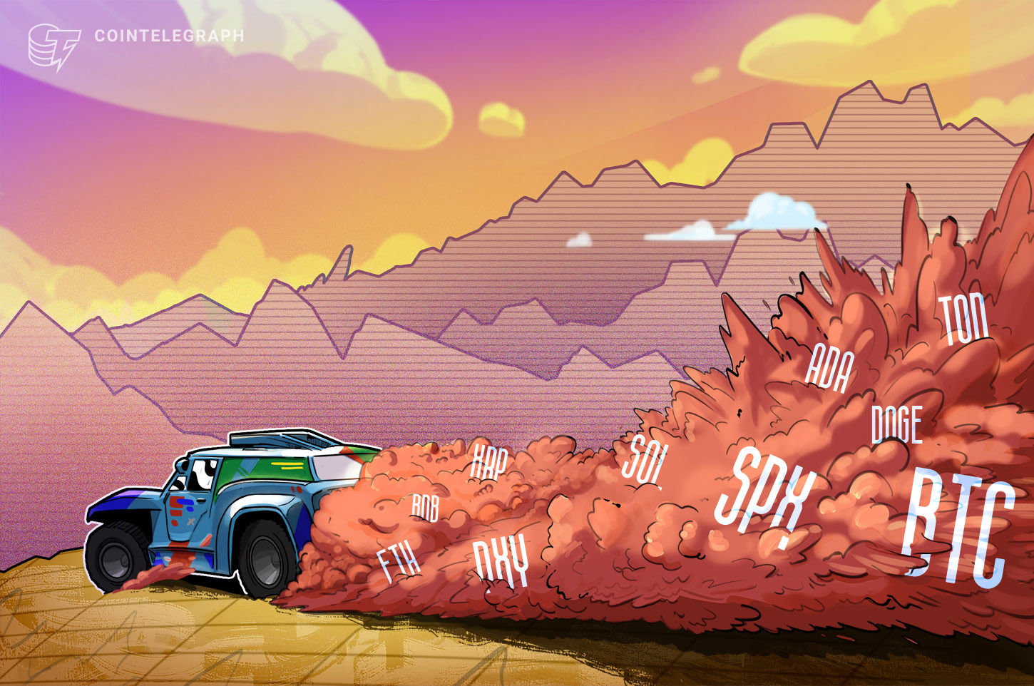 Análisis de precios del 5 de agosto: SPX, DXY, BTC, ETH, BNB, SOL, XRP, DOGE, TON, ADA