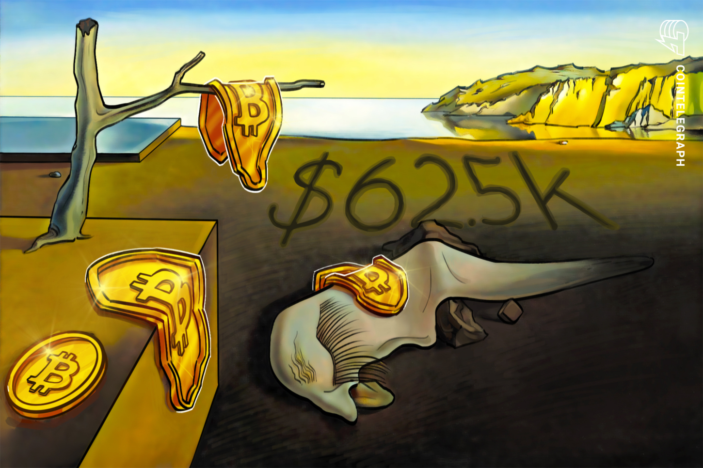 Liquidez de Bitcoin baja a USD 62.5K mientras precio de BTC se complica