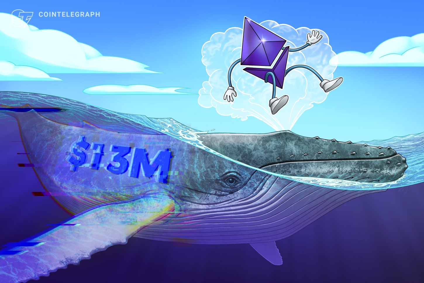 Una ballena de Ether compra casi USD 13 millones en ETH