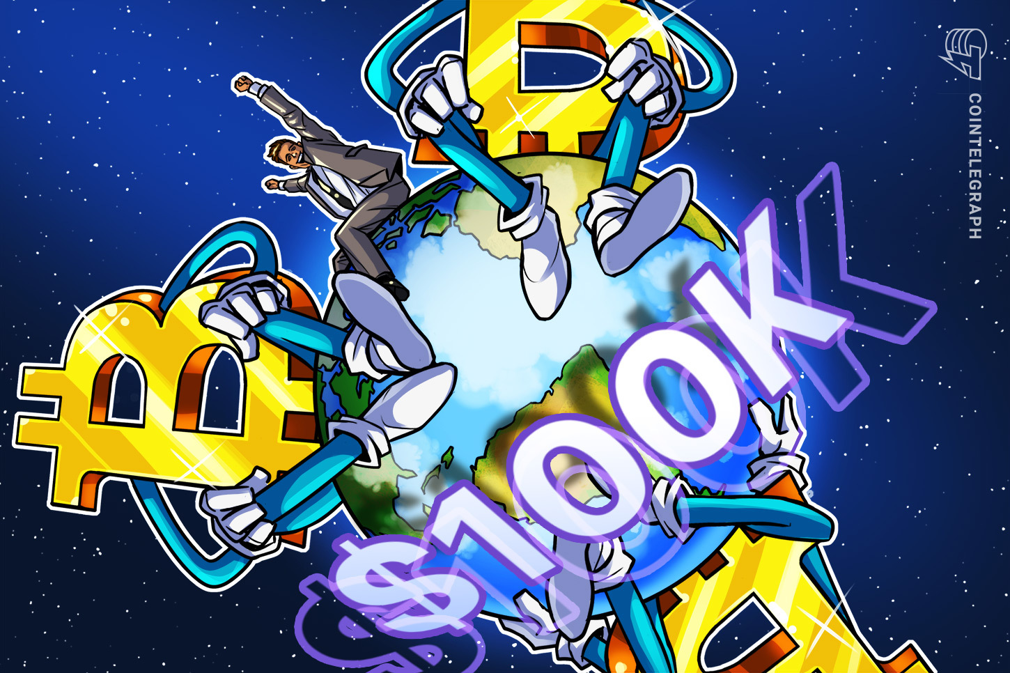 3 razones por las que los traders de BTC esperan un precio superior a USD 100K para 2025