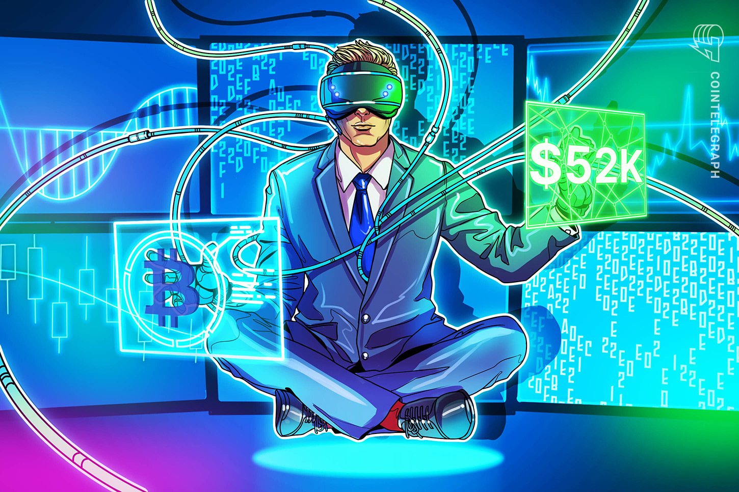 Datos de derivados apuntan a una posible caída del precio de Bitcoin a USD 52K