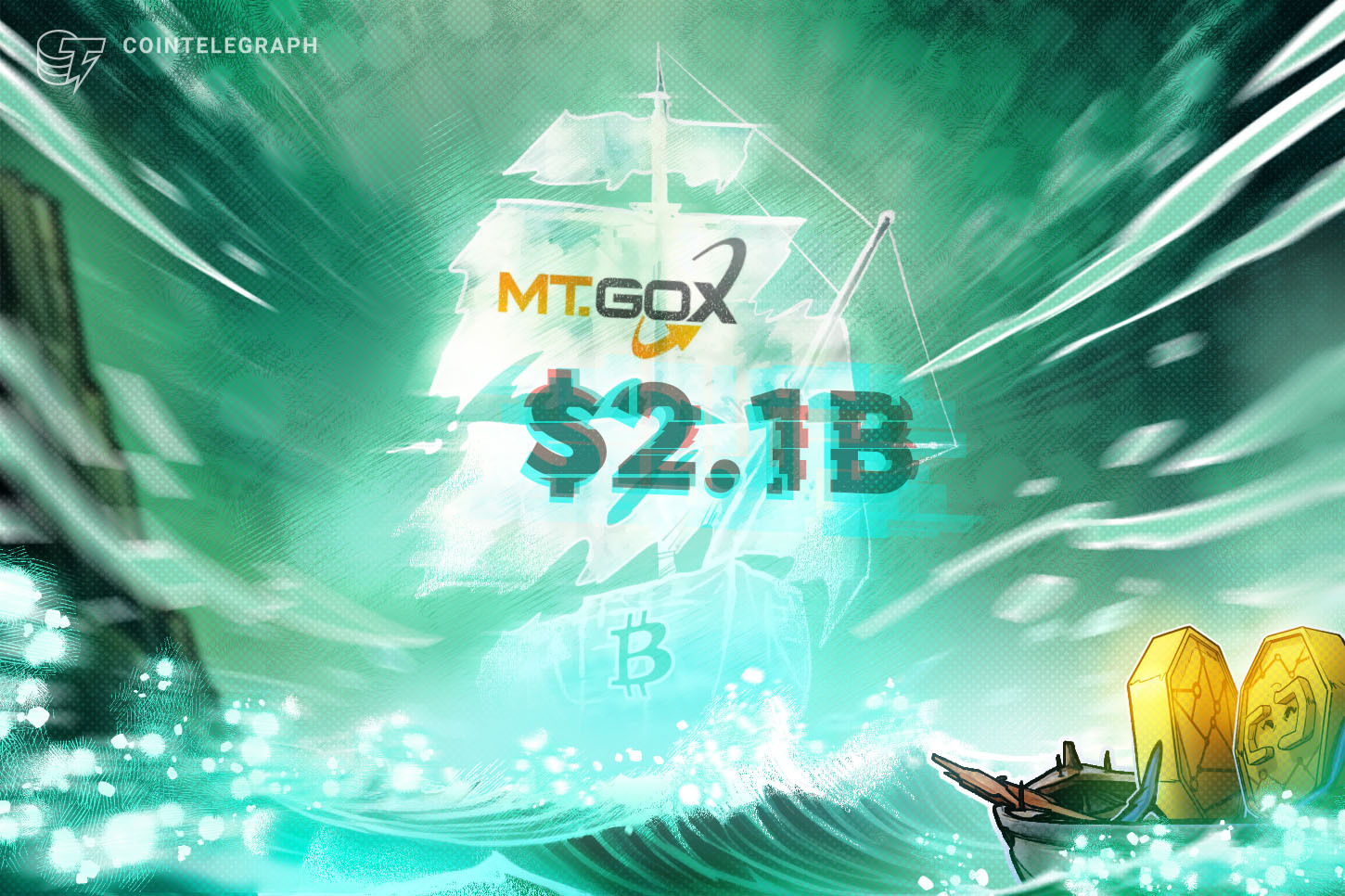 Mt.Goxから21億ドルのビットコインを受け取ったウォレットで動き　ビットゴー経由の弁済関連か