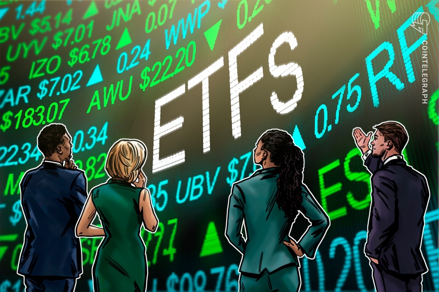 Dos tercios de los inversores institucionales en ETFs de BTC holdearon o compraron más en el 2T