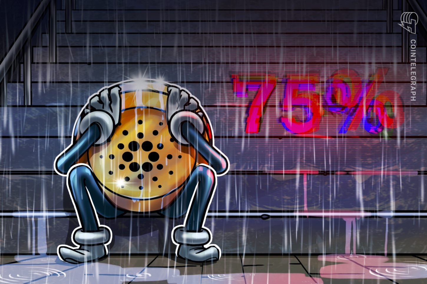 Cardano cae 75% frente a BTC dos años después de que Charles Hoskinson cuestionara su longevidad