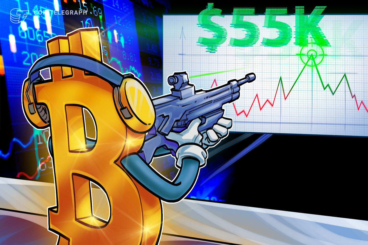 Vigila estos 3 niveles de precio de Bitcoin si baja de USD 55,000