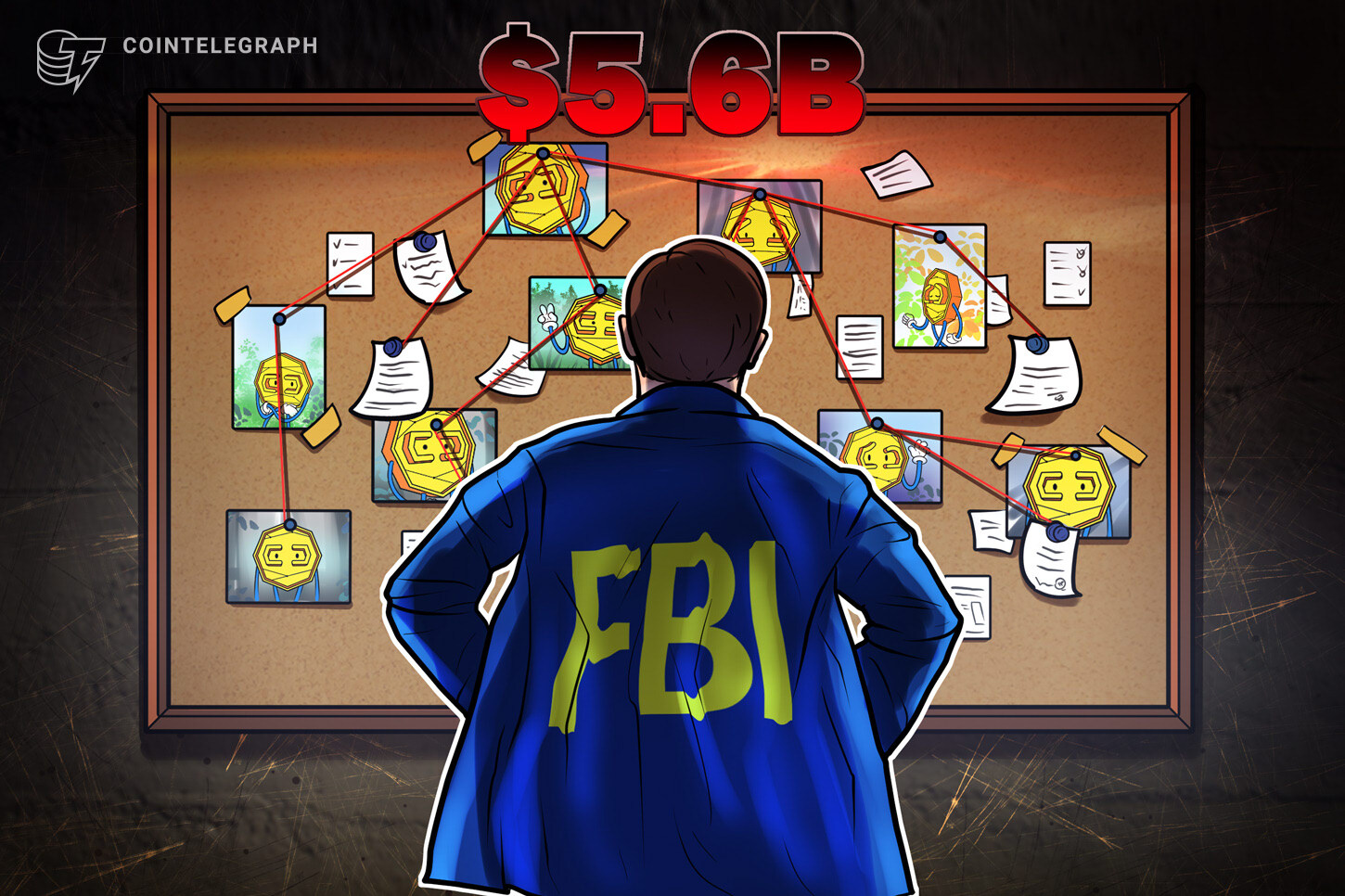FBI reporta que estadounidenses perdieron más de USD 5,600 millones en fraudes con criptomonedas en 2023