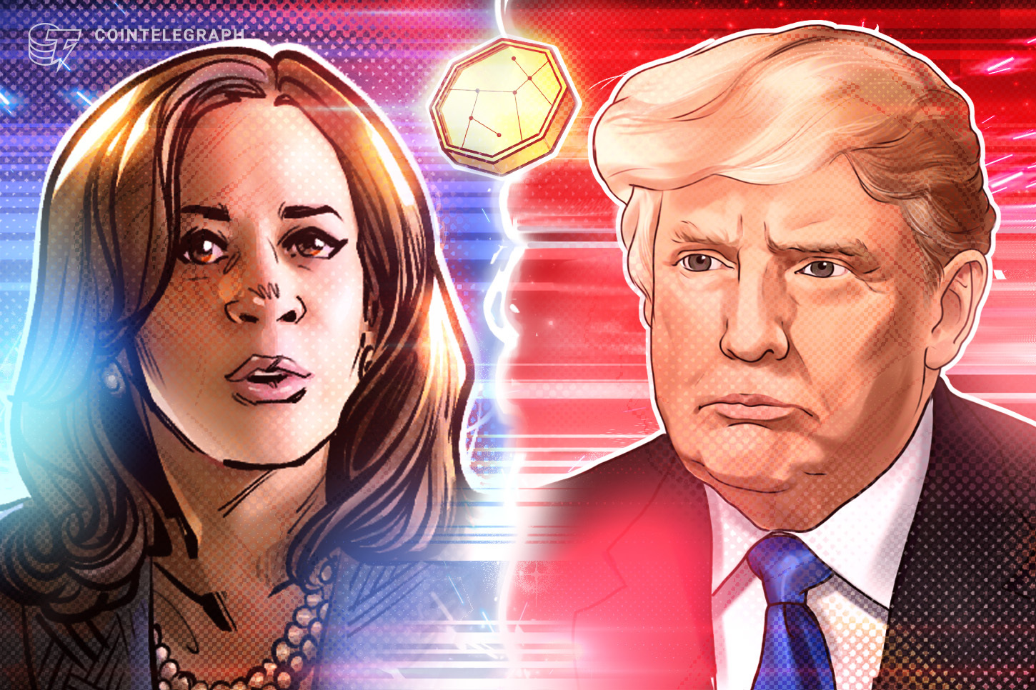 ハリス氏とトランプ氏に仮想通貨討論を期待するのは6%