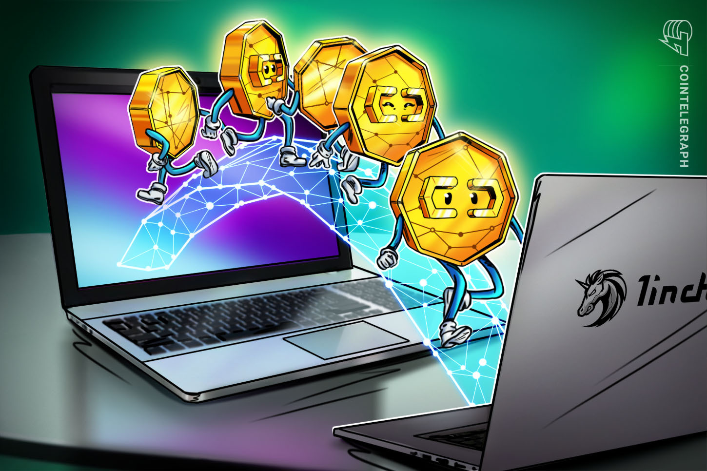 1inch revela nueva función de intercambio cross-chain