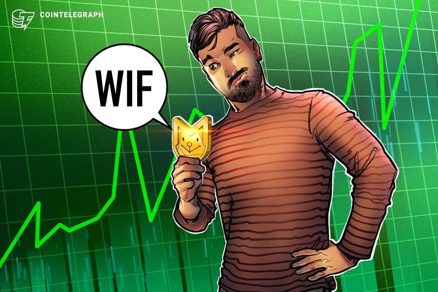 Dogwifhat reaparece con un repunte de 25% en una semana