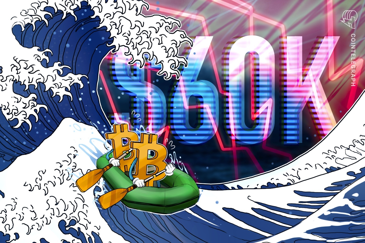 El precio de Bitcoin alcanza máximos de 2 meses, pero podría preceder a una caída por debajo de los USD 60K