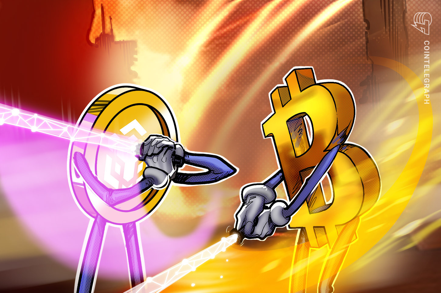 Patrón alcista de trading en BNB/USD parece listo para explotar, pero ¿qué sucede con el par BNB/BTC?