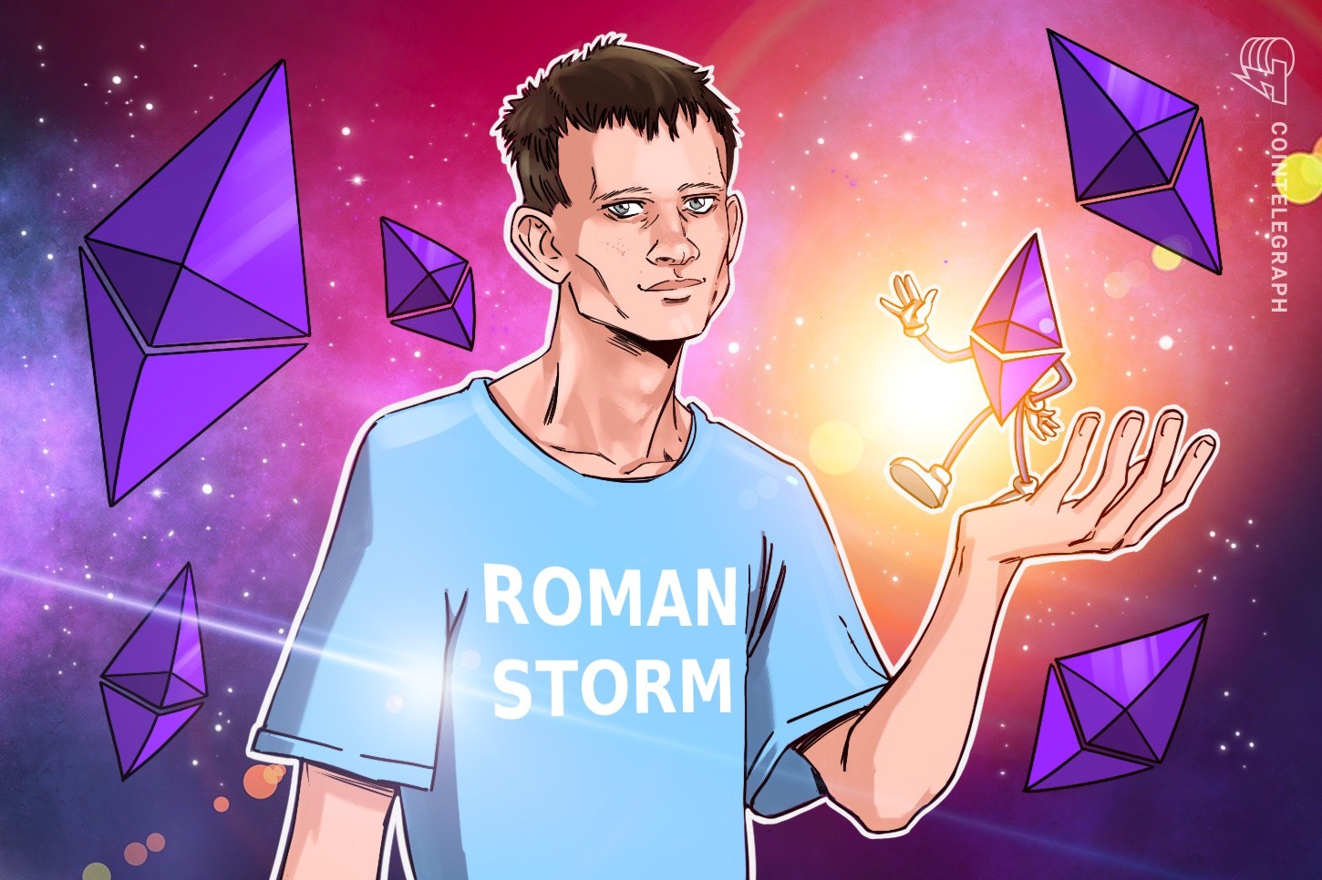 Vitalik Buterin dona 100 ETH al fondo de defensa de Roman Storm