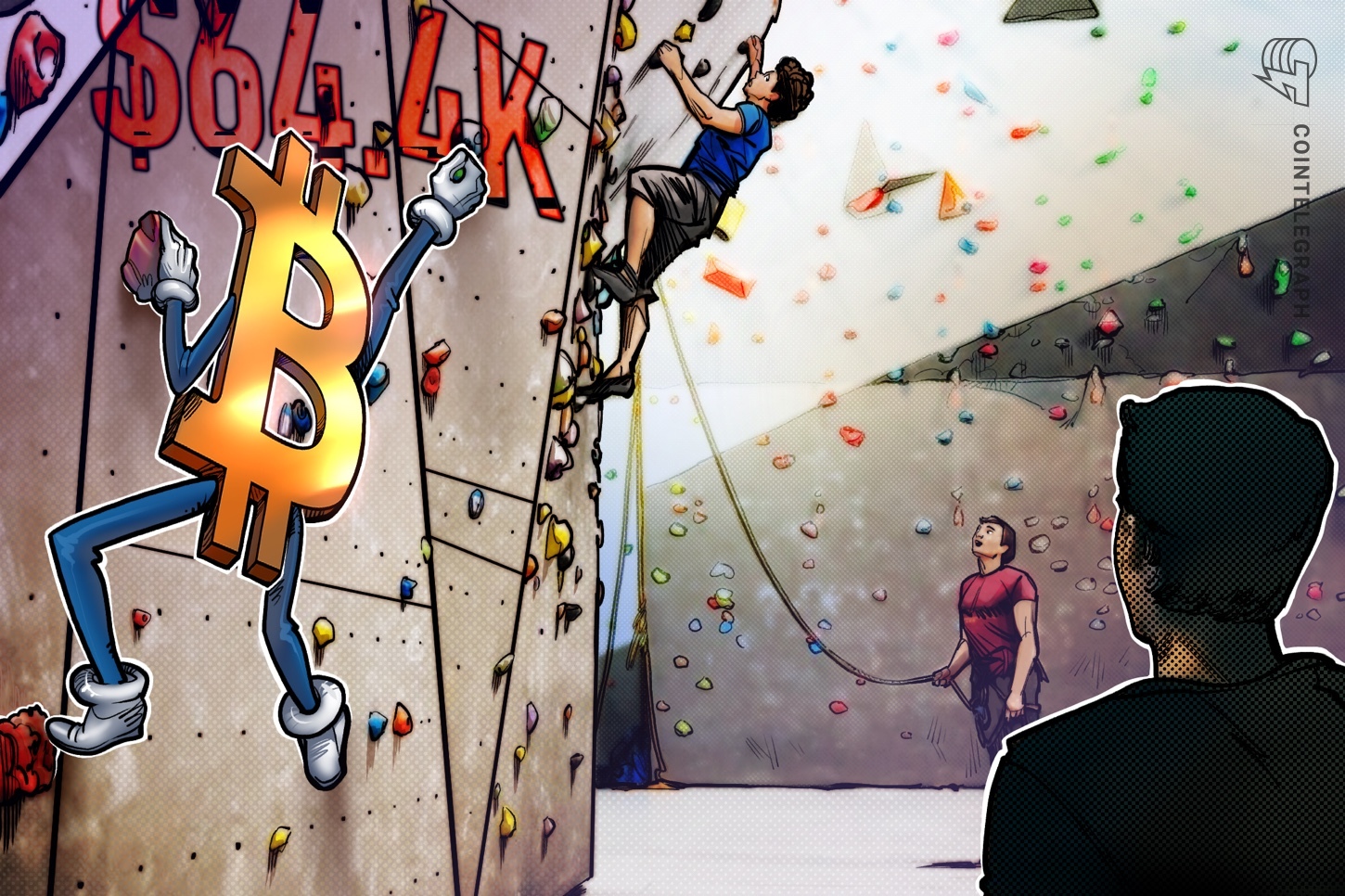 Analista: Repunte de Bitcoin hasta USD 64,400 demuestra que el patrón gráfico alcista está «bloqueado»