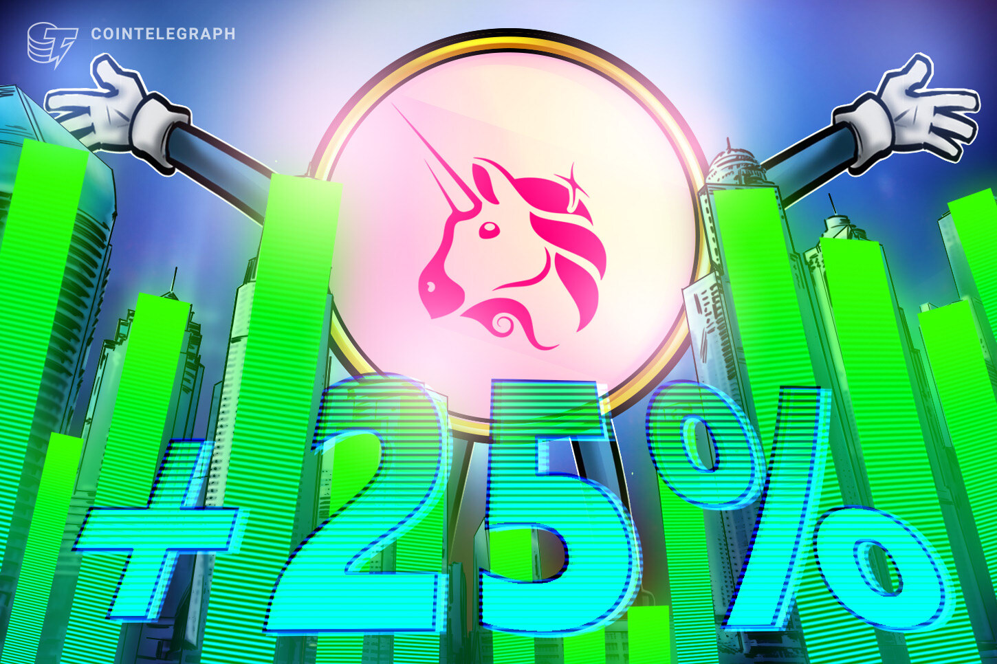 Uniswap (UNI) registra un aumento del 25% semanal justo antes del lanzamiento de Unichain