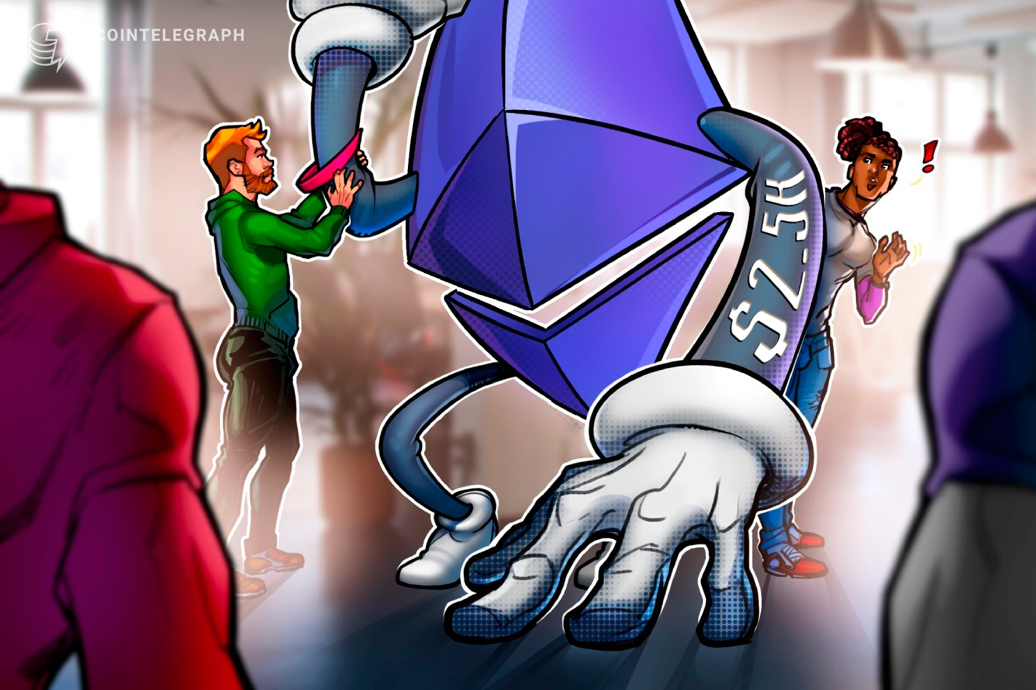 Traders de Ethereum ven un potencial alcista limitado para el precio más allá de los 2,600 dólares