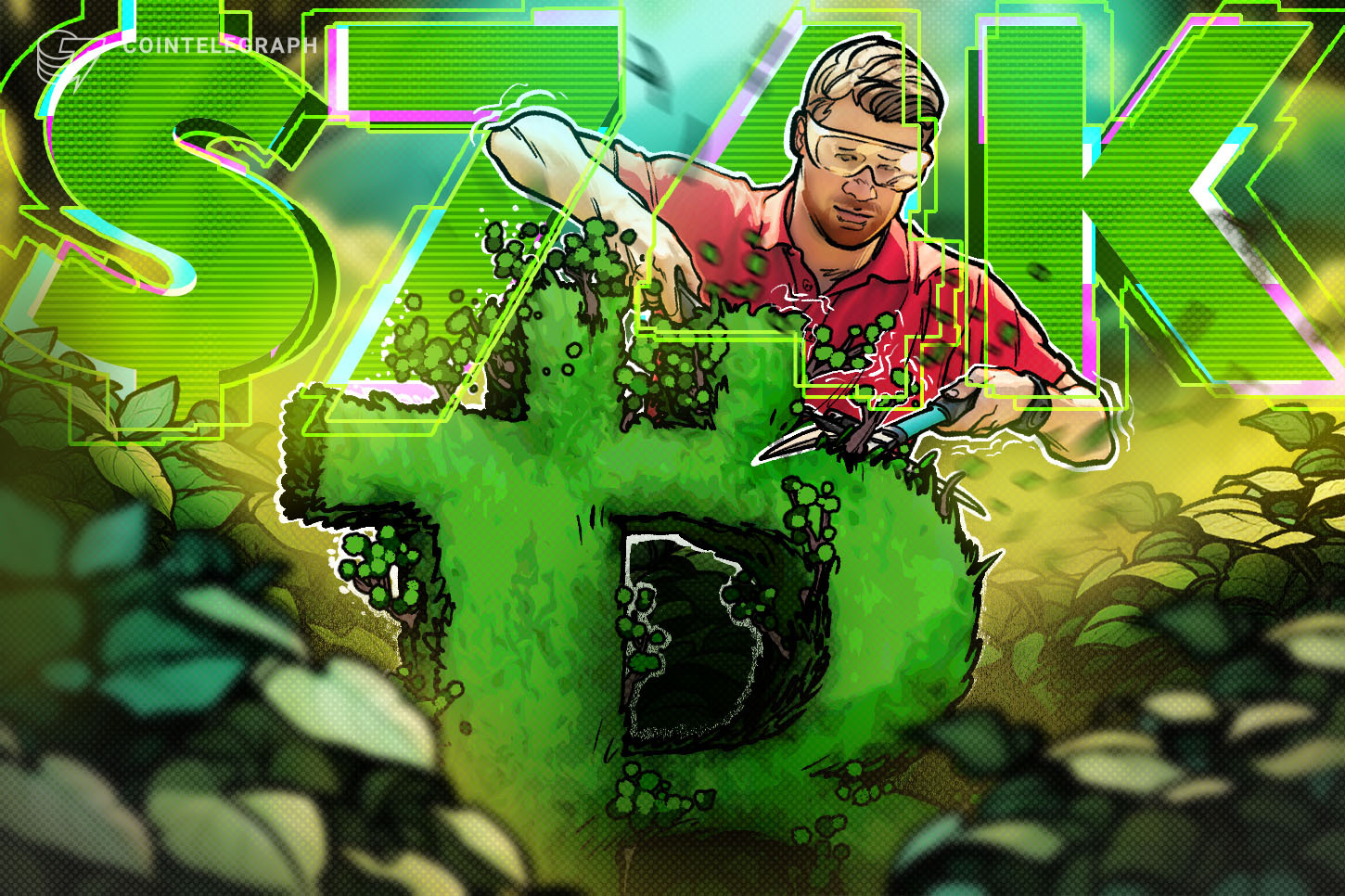 Toma de beneficios de Bitcoin se acerca al pico de USD 74K